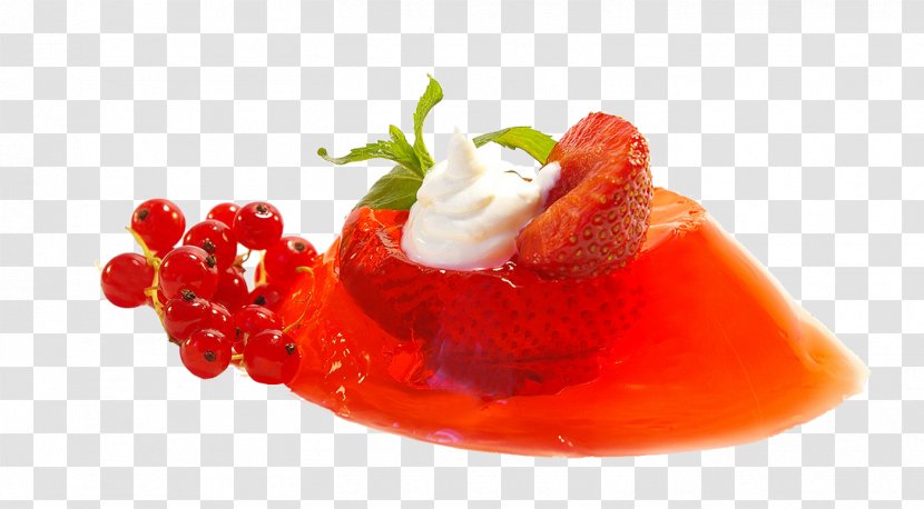 Smoothie Gelatin Dessert Fruit Preserves - Strawberry Jelly Transparent PNG