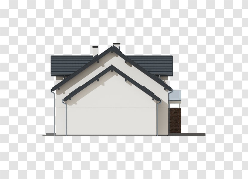 House Plan Roof Facade Project - Home Transparent PNG