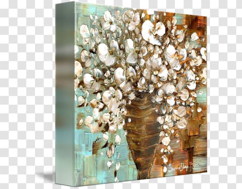 Modern Art Canvas Print Painting Abstract - Flower Transparent PNG