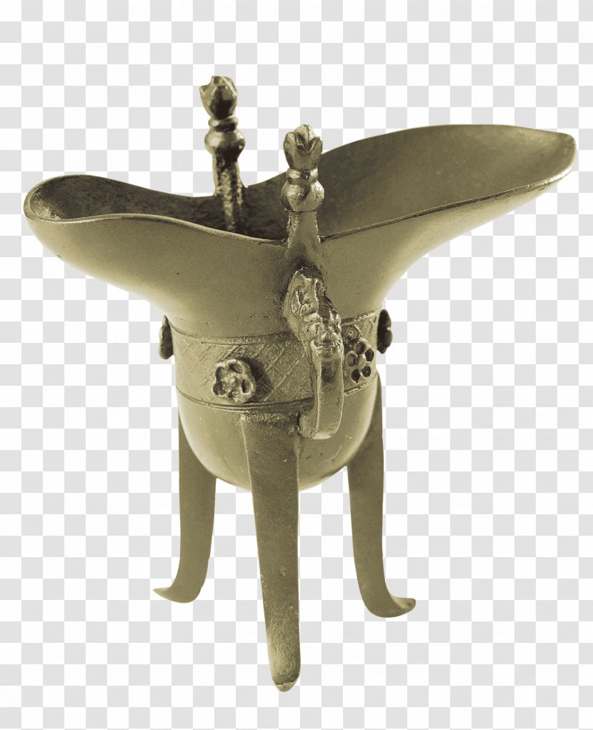 China Shang Dynasty Sake Set Bronze Cup - Propeller - Ancient Glass Transparent PNG