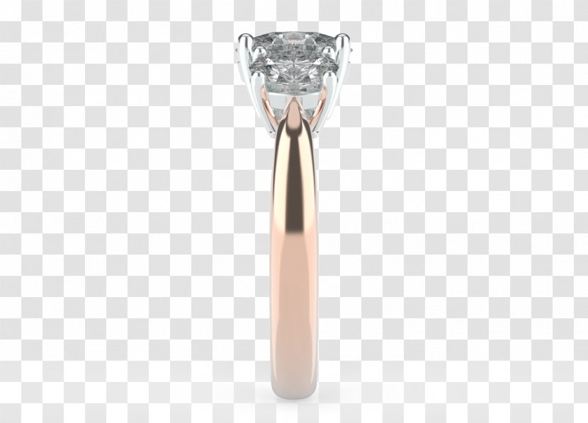 Ring Product Design Body Jewellery Diamond - Gold Settings Without Stones Transparent PNG