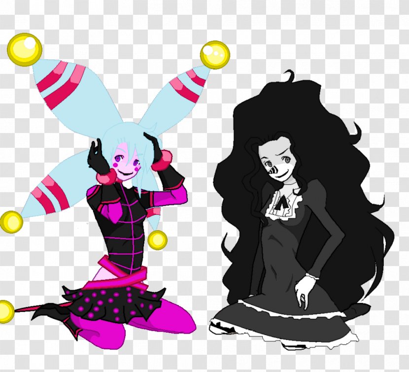 Candy Cane Laughing Jack Stick Creepypasta - Magenta Transparent PNG