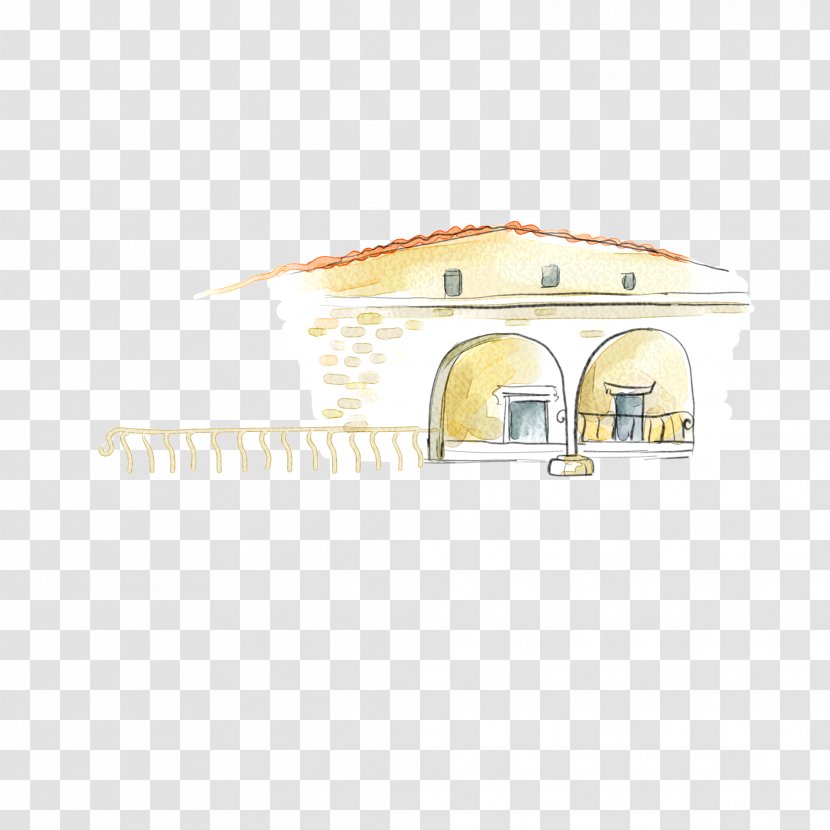 Paper Cartoon Illustration - Rectangle - House Transparent PNG