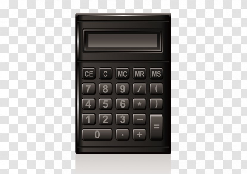 Mortgage Calculator Calculation Digital Data - Office Supplies - Vector Transparent PNG