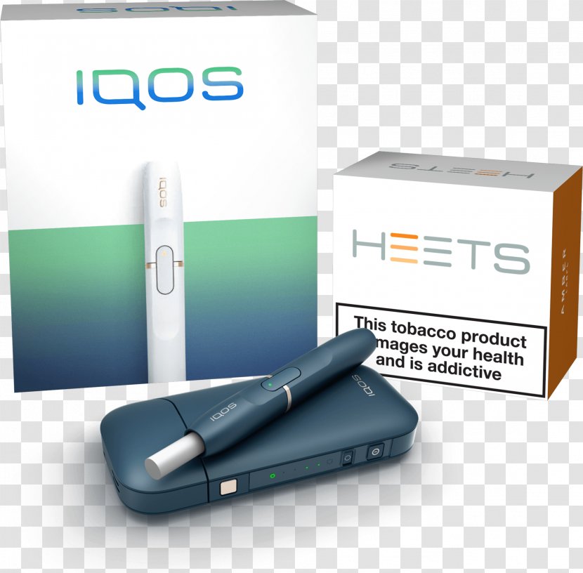 Heat-not-burn Tobacco Product IQOS Electronic Cigarette Smoking - Office Supplies Transparent PNG
