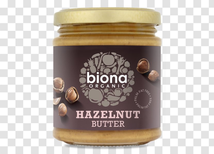 Organic Food Nut Butters Hazelnut Butter Spread Transparent PNG