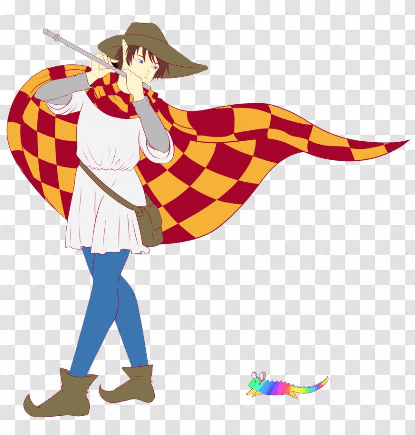 Pied Piper Of Hamelin Headgear Clip Art - Cartoon - Madruga Transparent PNG