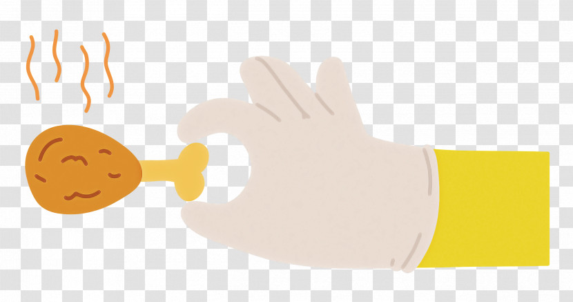 Hand Pinching Chicken Transparent PNG