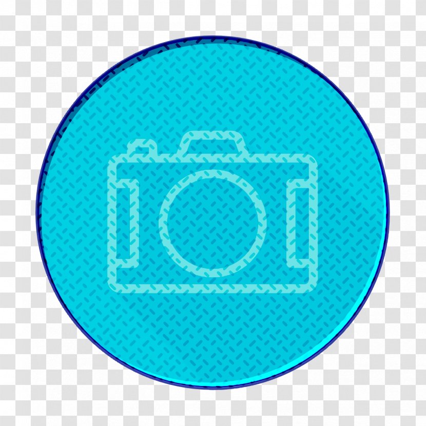 Online Icon Photo Social Market - Electric Blue Teal Transparent PNG