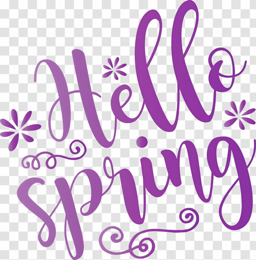 Hello Spring Spring Transparent PNG