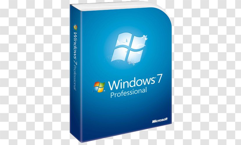 Windows 7 Product Key Anytime Upgrade Computer Software - Dvd Box Transparent PNG