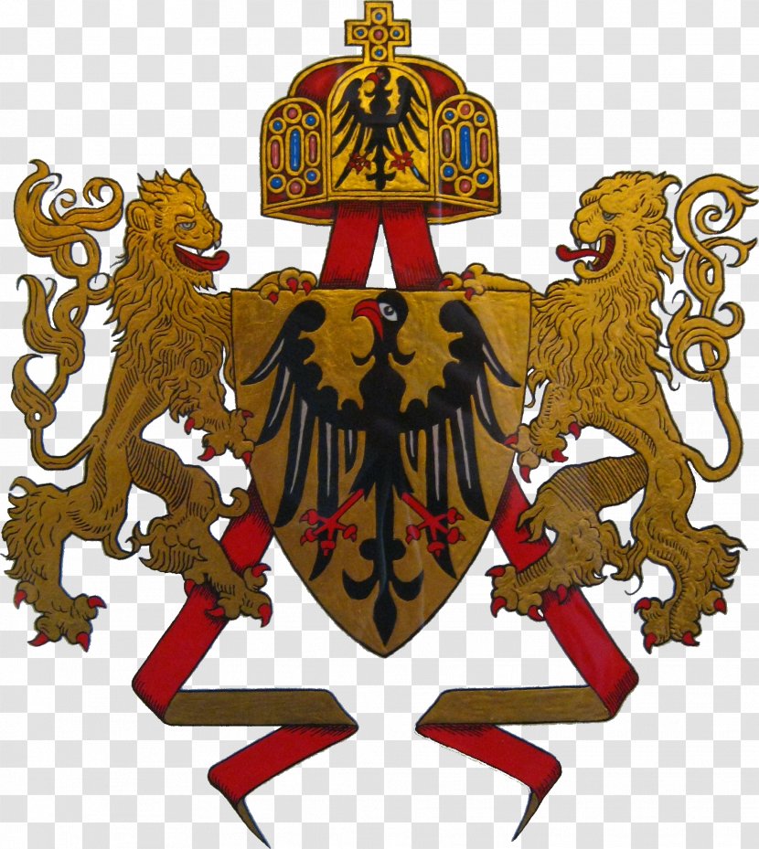 Free Imperial City Of Aachen Holy Roman Empire Coat Arms - Knight - Note Type Transparent PNG