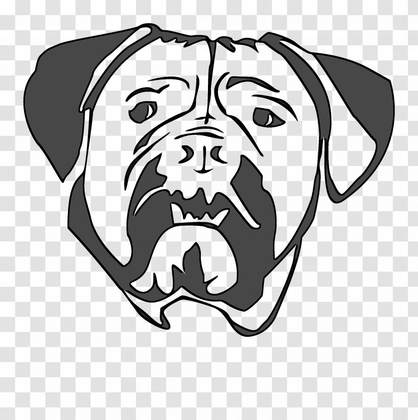 Home Security Logo Bulldog Company - Facial Hair - Github Transparent PNG