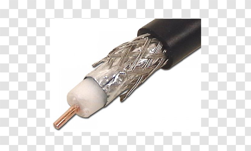 Coaxial Cable RG-6 Electrical Wire - Dielectric - Rg59 Transparent PNG