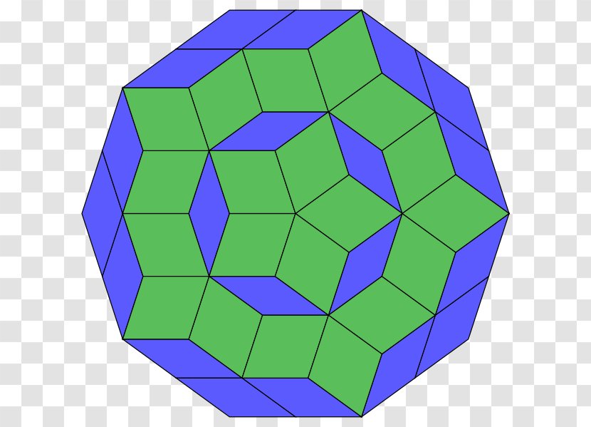 Decagon Regular Polygon Geometry Internal Angle - Rendering - 65537gon Transparent PNG