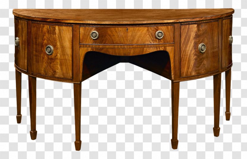 Drawer Buffets & Sideboards Wood Stain Desk - Antique Transparent PNG
