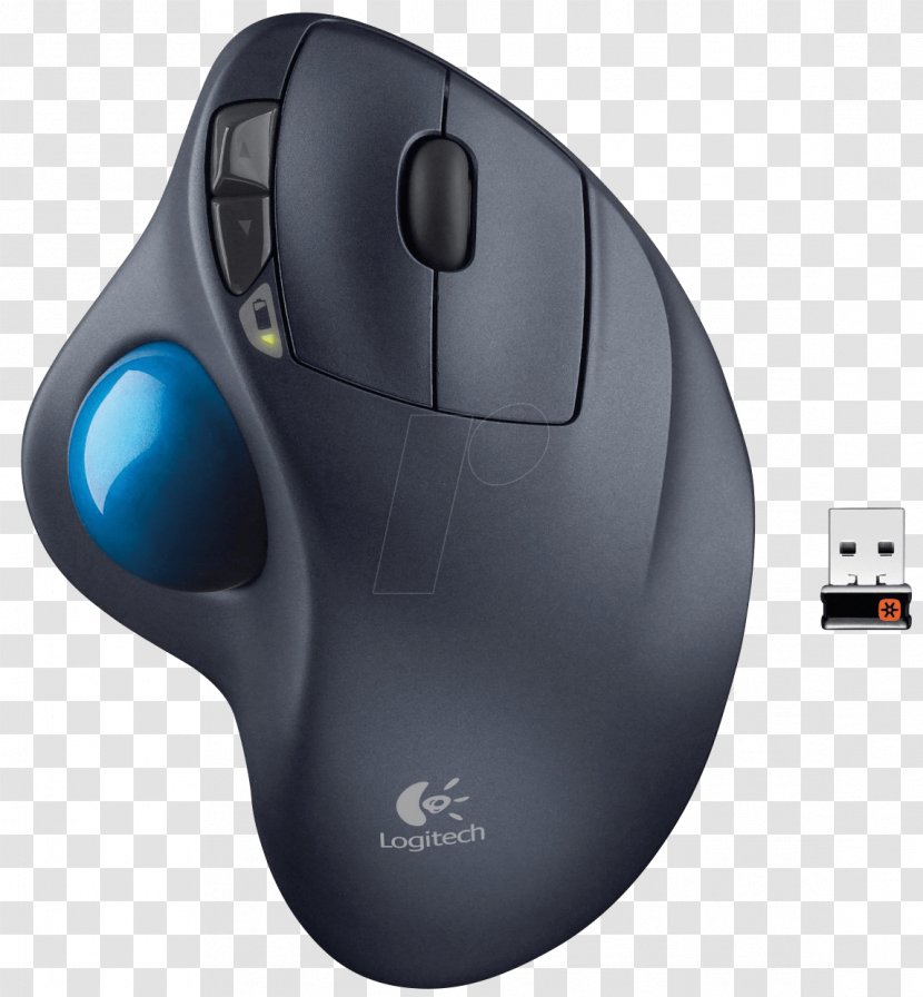 Computer Mouse Keyboard Trackball Wireless Logitech - Pc Transparent PNG