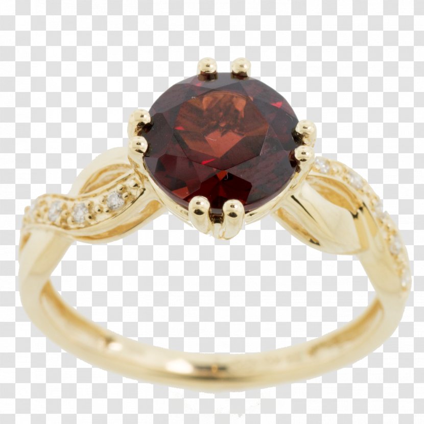 Ruby Diamond - Ring Transparent PNG