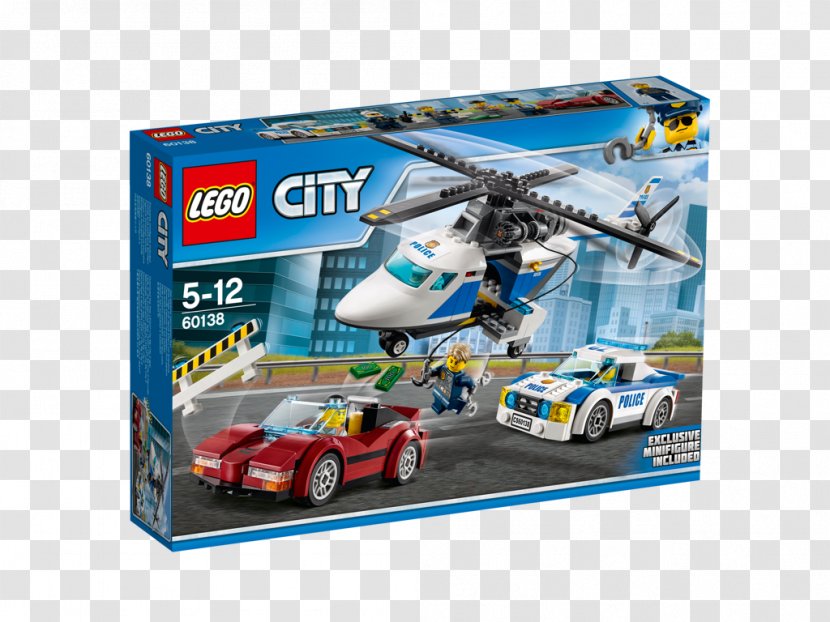 LEGO 60138 City High-Speed Chase 60011 Surfer Rescue Amazon.com Toy - Lego - Police Transparent PNG
