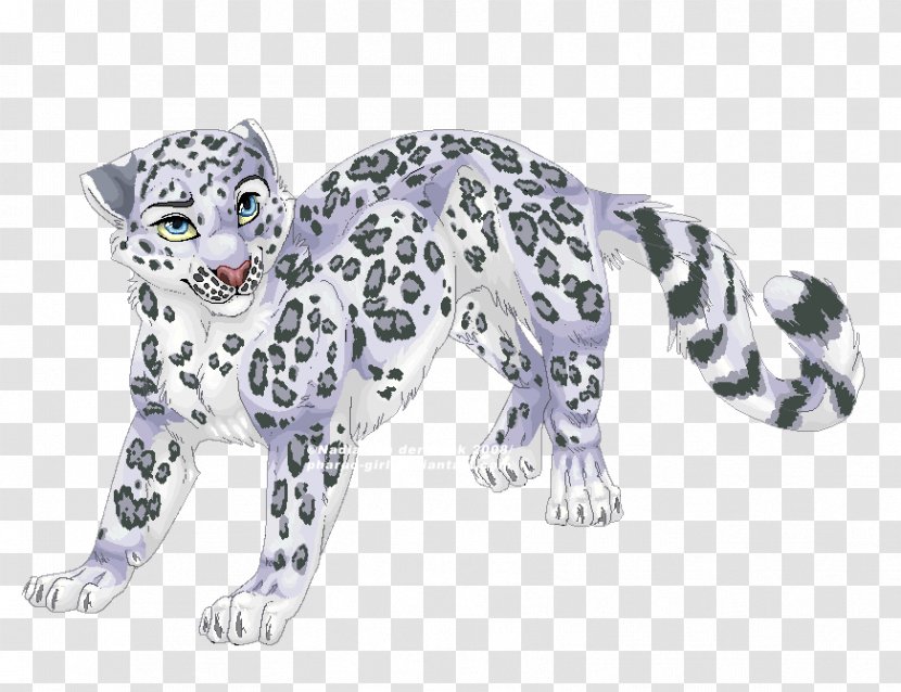 Snow Leopard Felidae Cheetah Lion - Cartoon - Clouded Transparent PNG