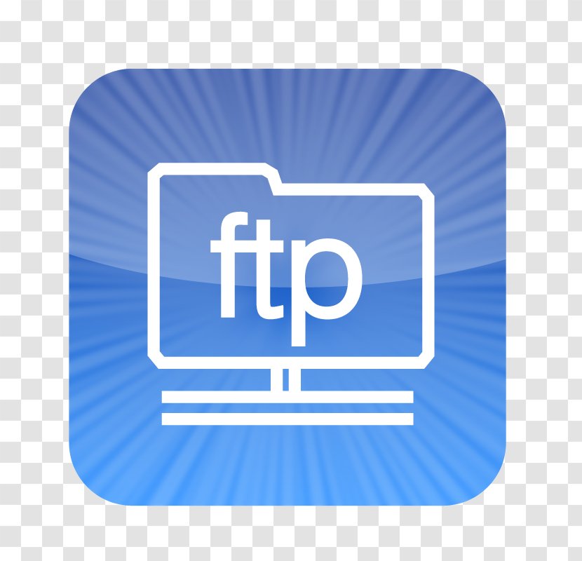 Logo Brand Font - Blue - Ftp Clients Transparent PNG
