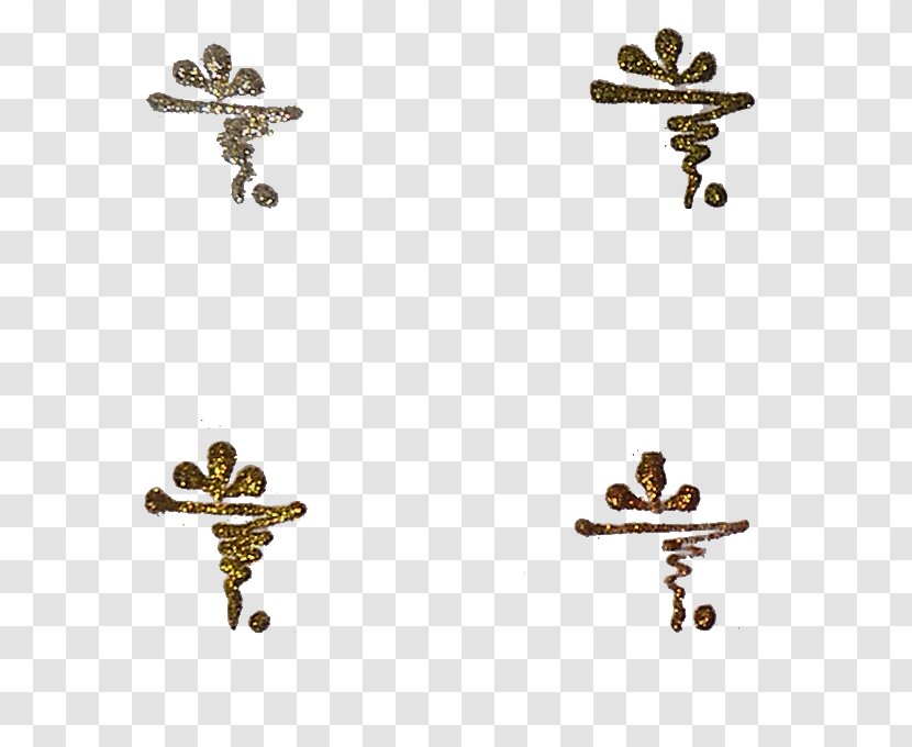 Earring Body Jewellery Symbol Font - Earrings - SHIVA Transparent PNG