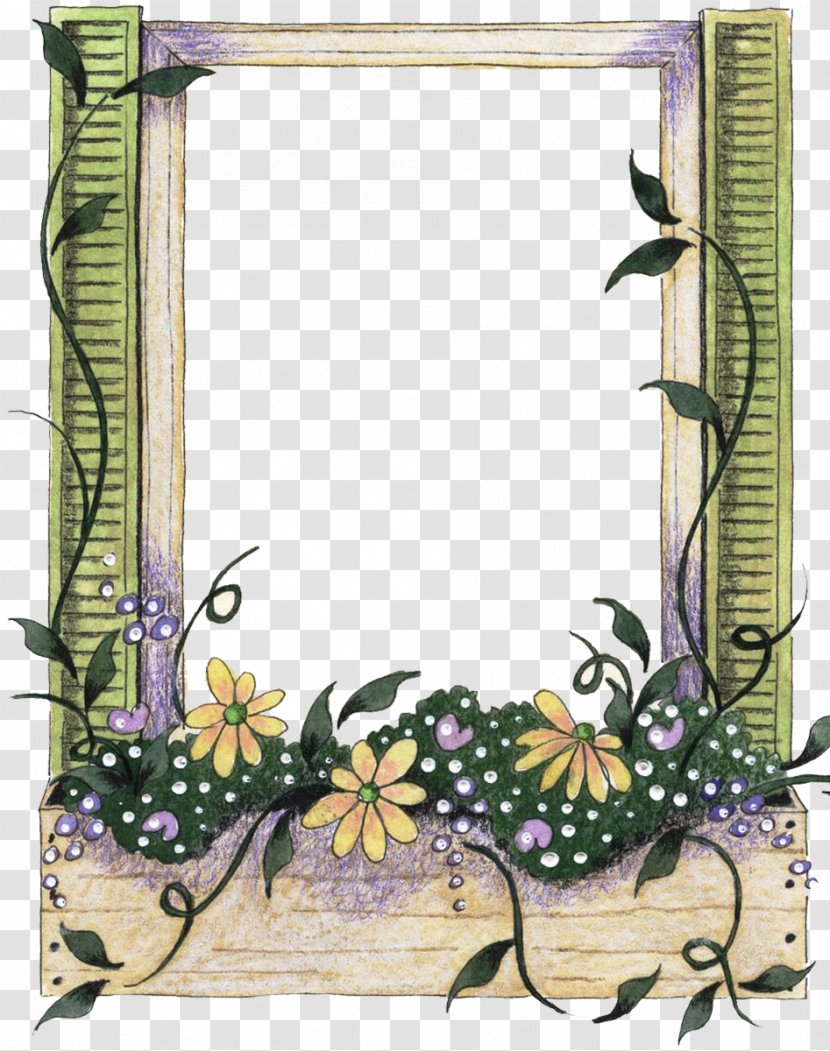 Mother's Day Picture Frames Post Cards - Rectangle - Decorative Frame Transparent PNG