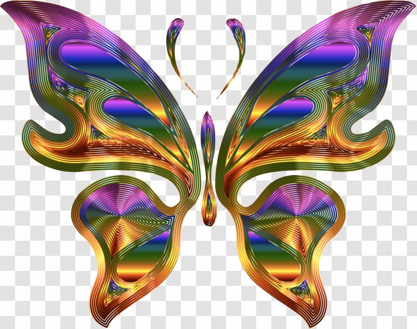 Butterfly Insect Desktop Wallpaper Clip Art - Drawing Transparent PNG