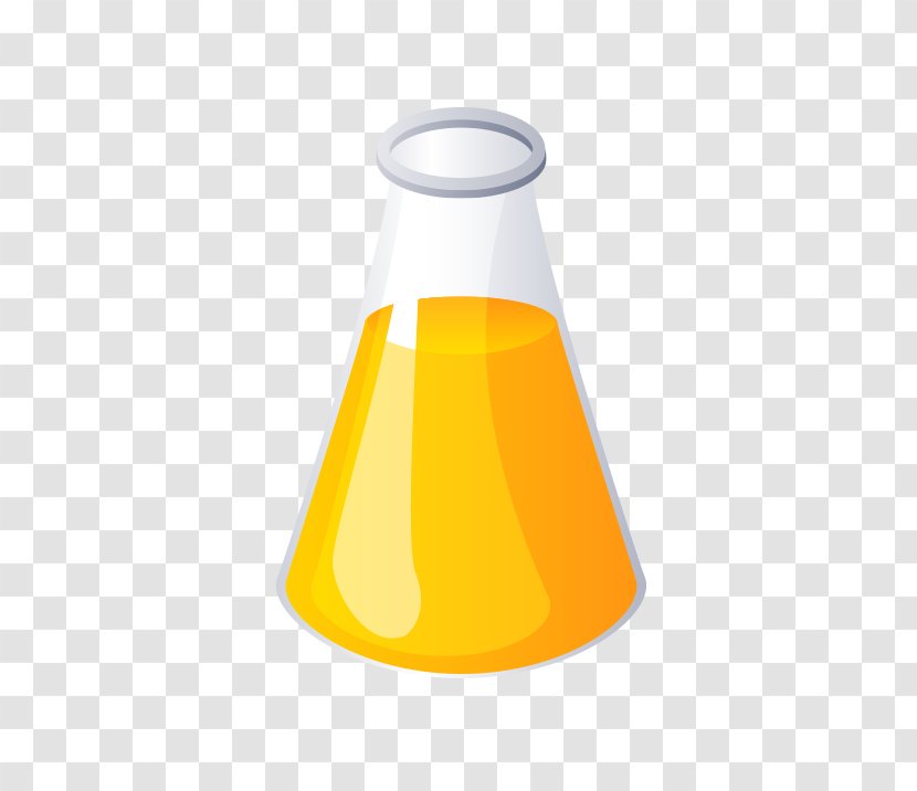 Yellow Liquid - Vector Cartoon Juice Transparent PNG