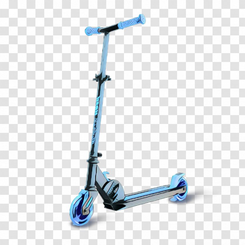 Kick Scooter Vehicle Wheel - Retro Transparent PNG