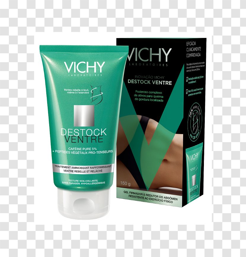 Vichy Destock Bauchpartie Lotion Abdomen Cream - Shampoo Transparent PNG