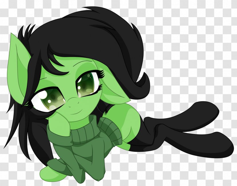 Clip Art Illustration Green Legendary Creature Yonni Meyer - Mammal - Browser Pony Transparent PNG