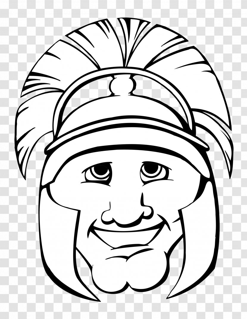 Centurion Coloring Book Drawing Child Roman Army - Smile Transparent PNG