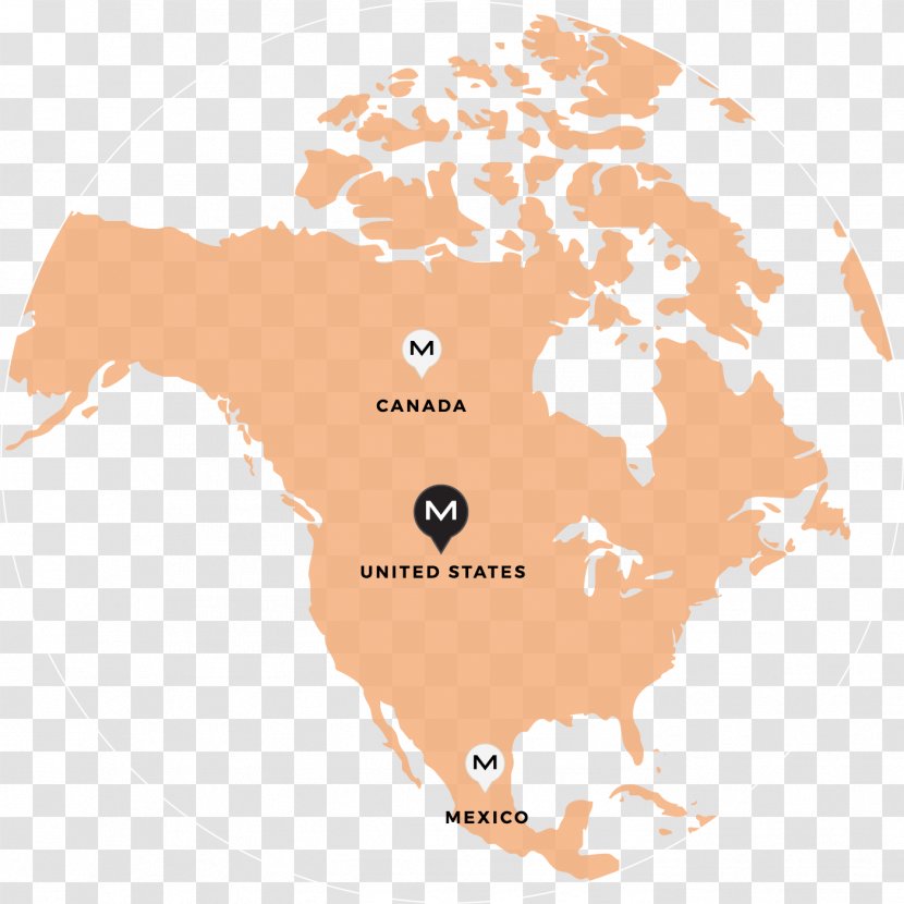 South America United States Latin World Map Transparent PNG