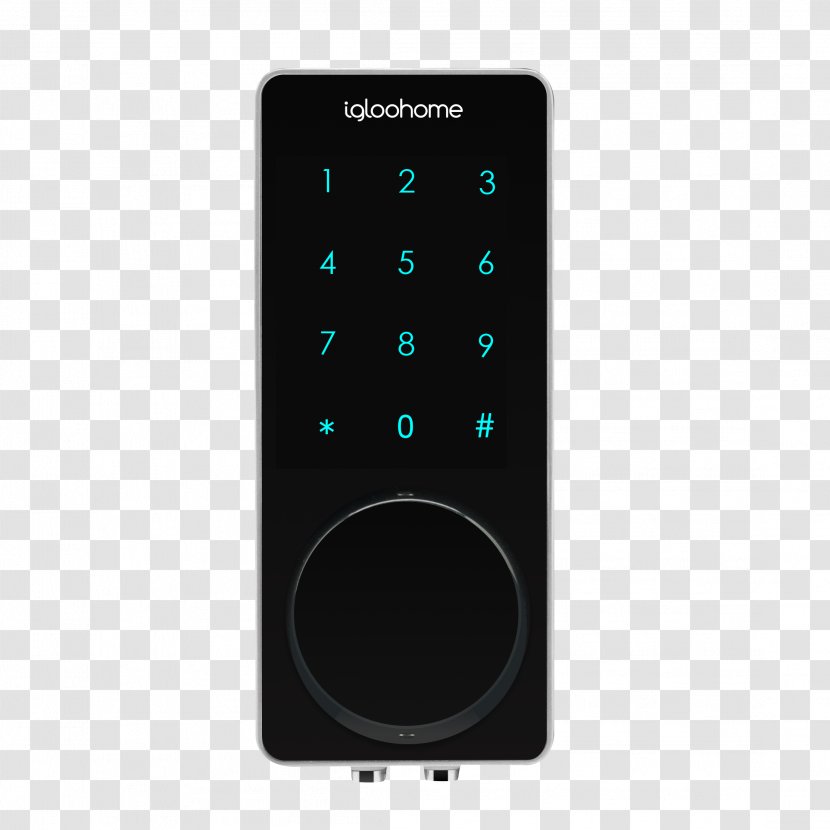 Smart Lock Dead Bolt Electronic Igloohome - Key - Door Transparent PNG