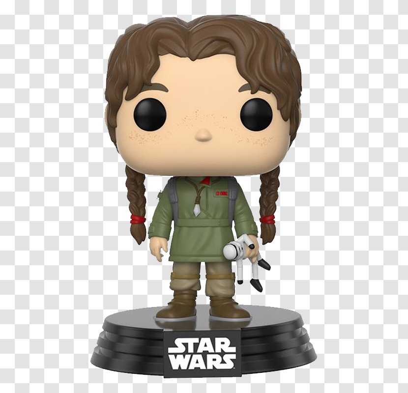 Jyn Erso Funko Action & Toy Figures Bobblehead - Rogue One Transparent PNG