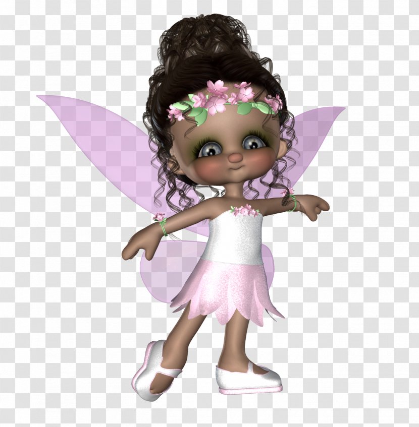 Fairy Doll - Red Wings Costume Transparent PNG