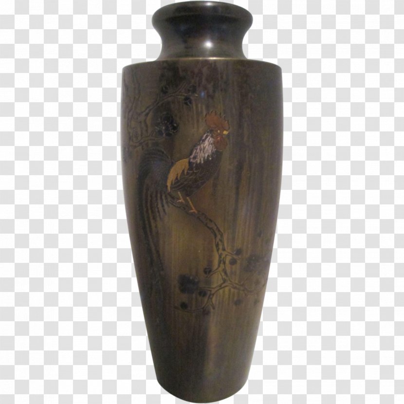 Ceramic Vase Bronze Metal Accent Wall - Urn Transparent PNG