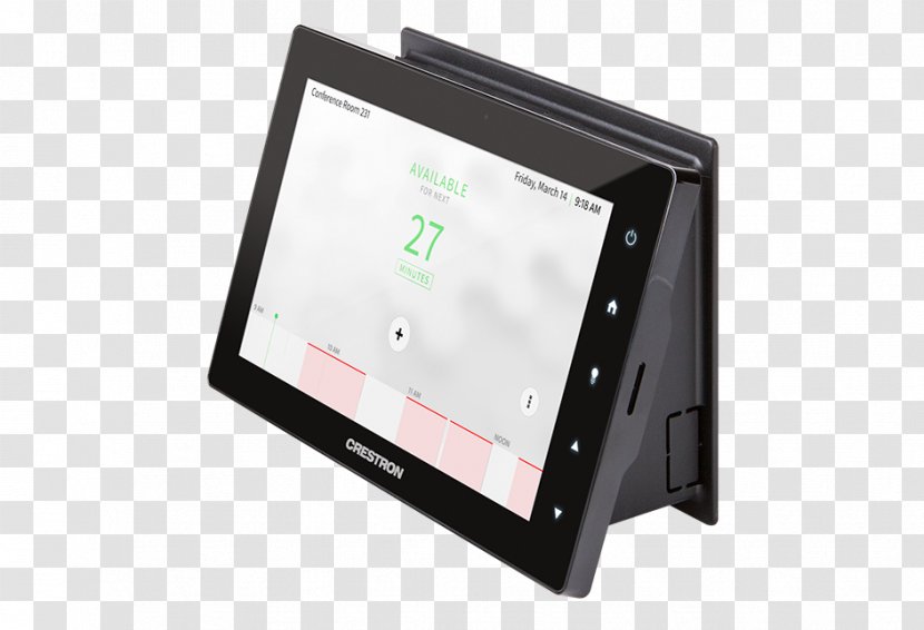 Display Device Crestron Electronics Information Touchscreen - Gadget - Surface Computing Transparent PNG
