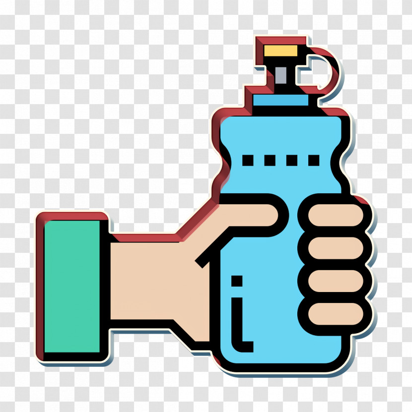 Hand Icon Fitness Icon Water Icon Transparent PNG