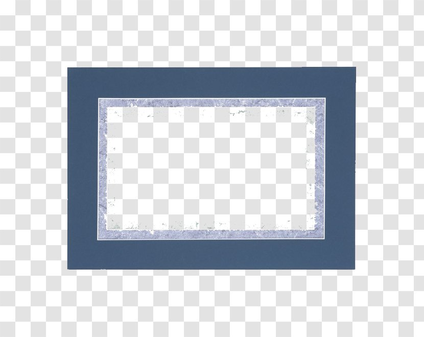 Area Purple Pattern - Blue Frame Transparent PNG