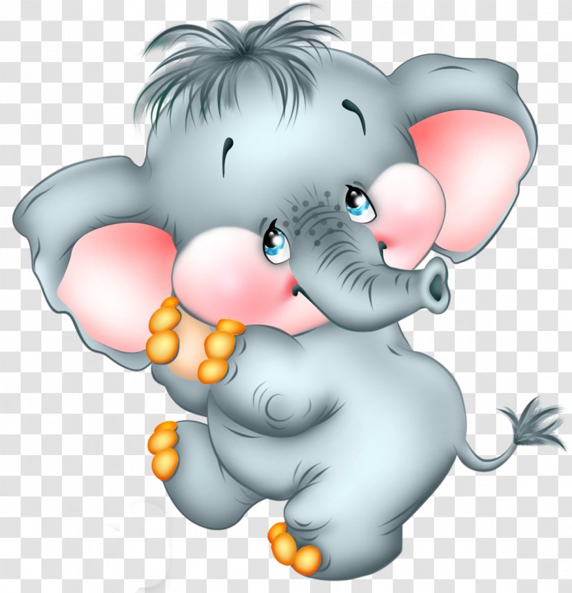 Winnie The Pooh Cartoon Clip Art - Flower - Funny Elephant Transparent PNG