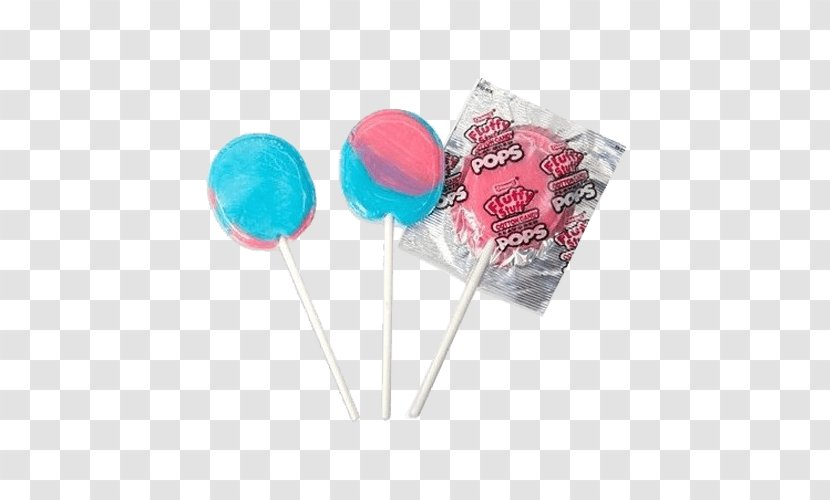 Charms Blow Pops Lollipop Cotton Candy Chewing Gum - Plastic Transparent PNG