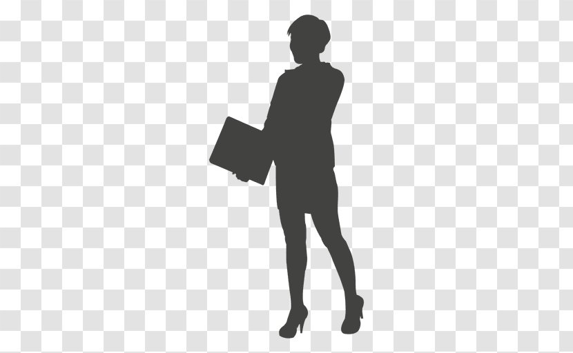 Silhouette Businessperson - Shoe - Carrying Vector Transparent PNG