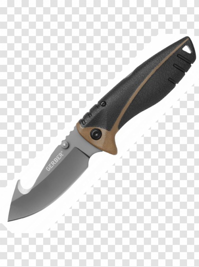 Bowie Knife Hunting & Survival Knives Gerber Gear Pocketknife - Kitchen Utensil Transparent PNG