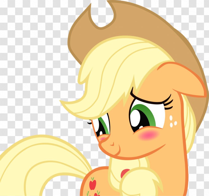 Applejack Rainbow Dash Rarity Pinkie Pie Apple Bloom - Tree - Blushed Transparent PNG