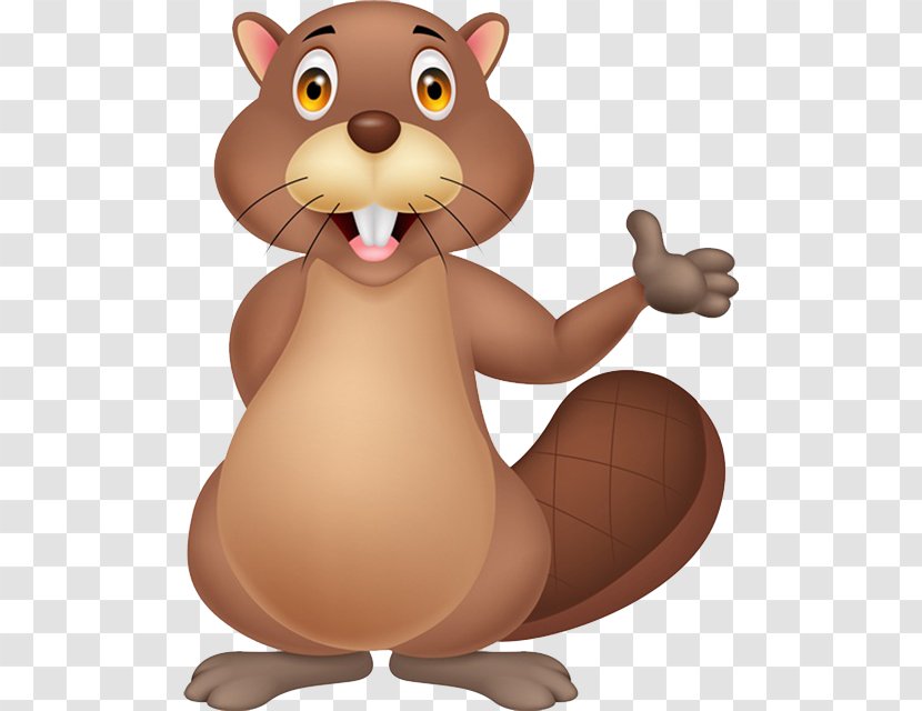 Beaver Royalty-free Clip Art - Royaltyfree - The Little Squirrel Greets Transparent PNG