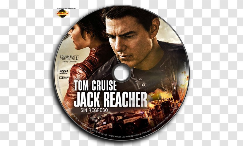 Tom Cruise Jack Reacher: Never Go Back Blu-ray Disc Ultra HD Transparent PNG