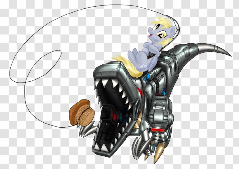 Grimlock Derpy Hooves Pony Dinobots Transformers: Fall Of Cybertron - Machine - Transformers Transparent PNG