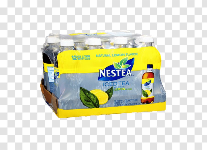 Iced Tea Nestea Lemon Fluid Ounce - Bottle Transparent PNG